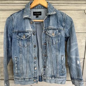Lucky Brand Women's Light Blue Jean Jacket